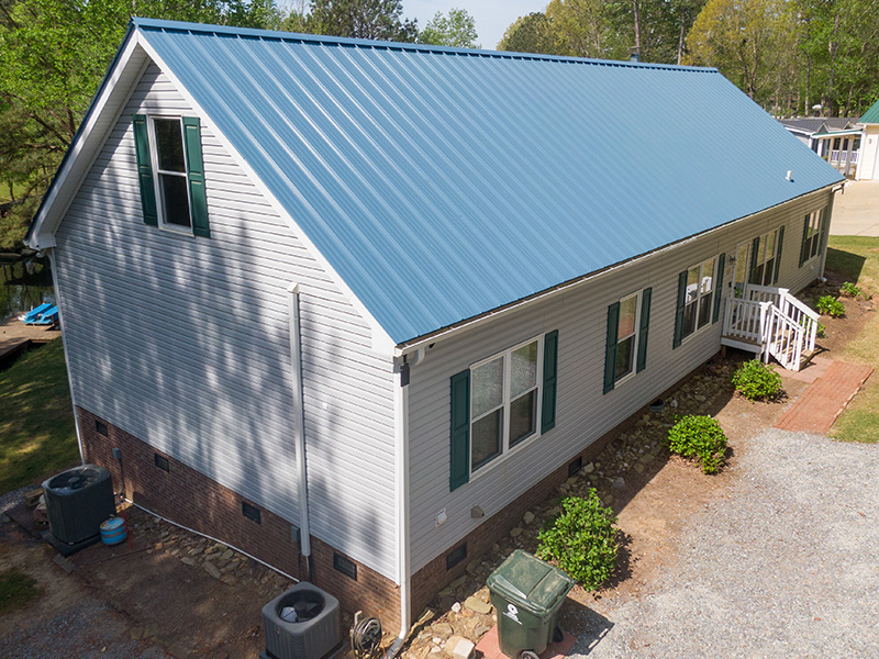 Metal Roof New Construction in Olathe